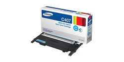  Samsung CLT C407S Cyan Original Laser Cartridge 